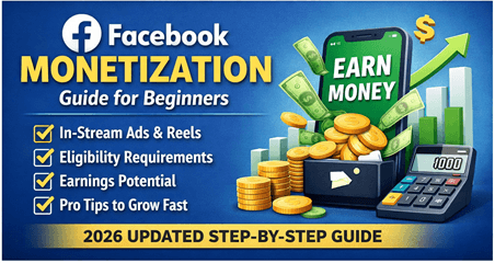 Facebook Monetization Guide for Beginners (2026 Complete Guide)